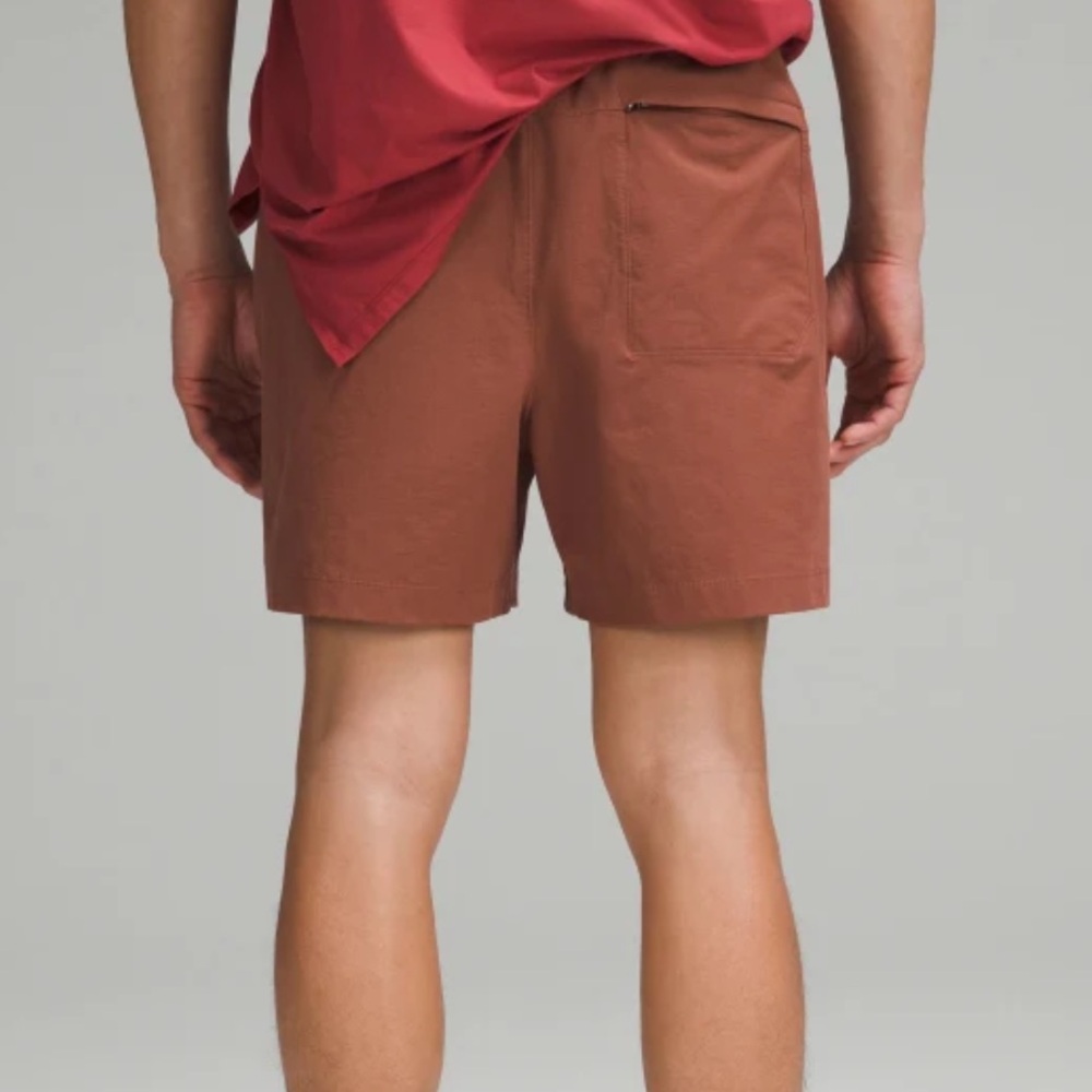 lululemon athletica Men's Rust Shorts - Picture 2 of 7